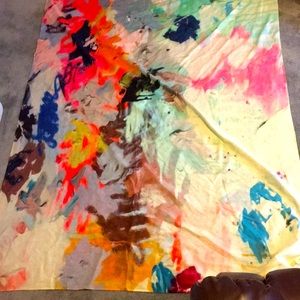 Urban Abstract Colors Tapestry